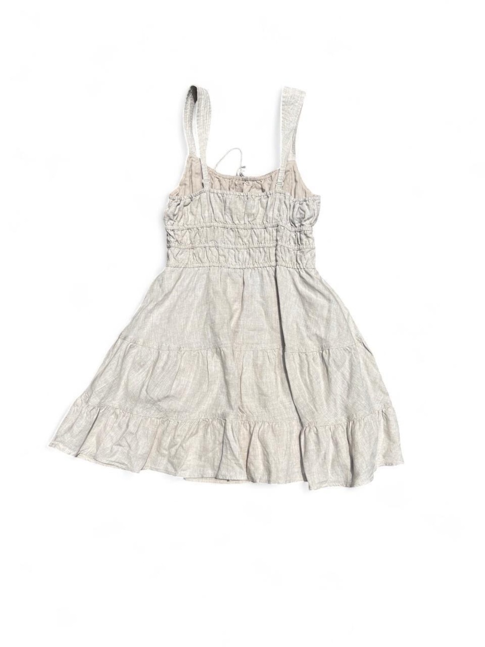 Sunday Best Martine Linen tiered mini dress - Picture 4 of 8